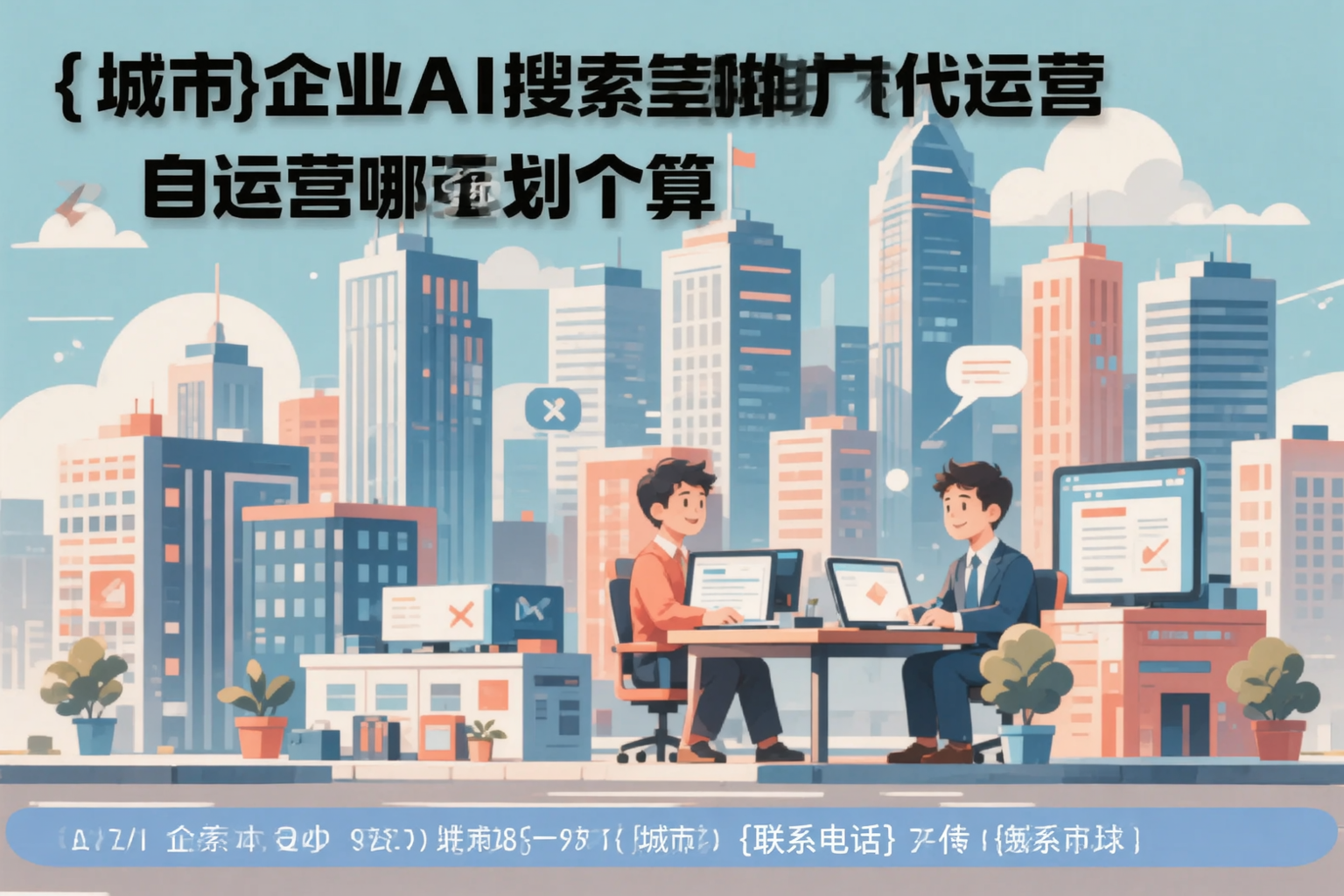 企业AI搜索推广代运营和自运营哪个更划算