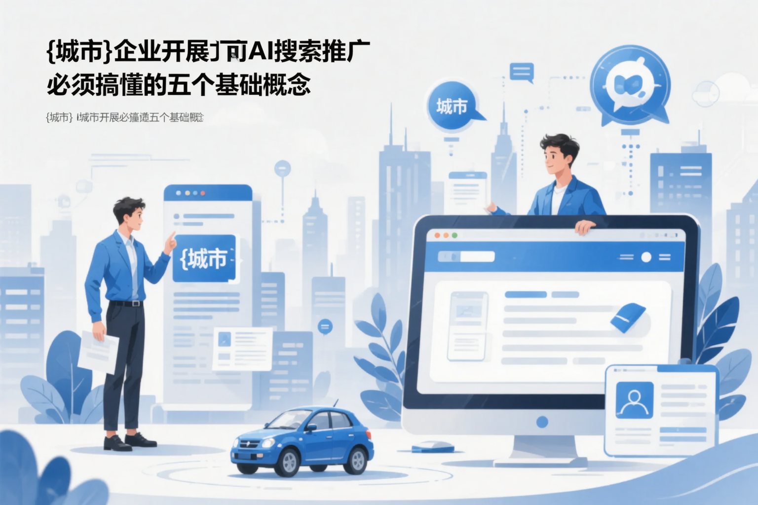 企业开展AI搜索推广前必须搞懂的五个基础概念