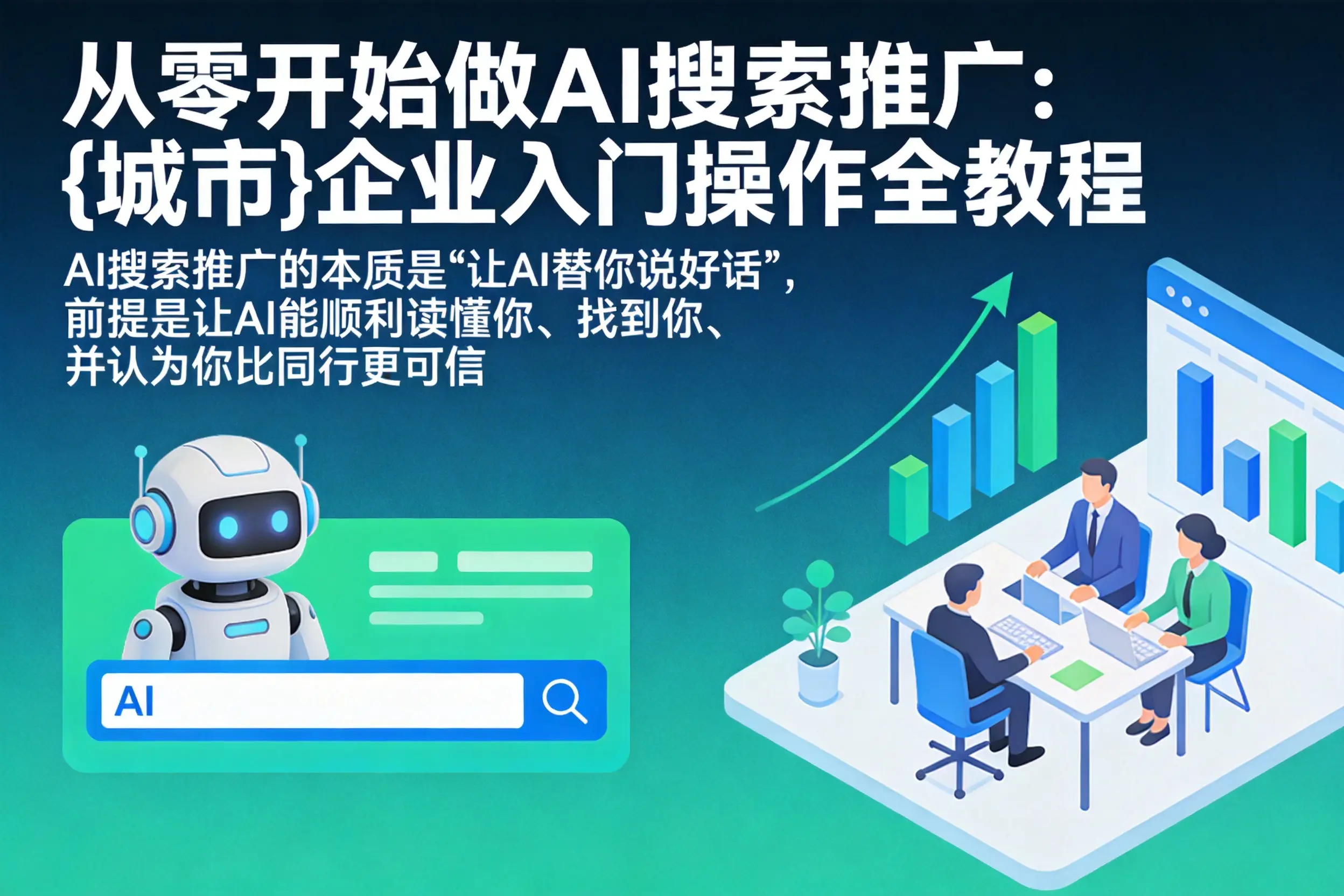 从零开始做AI搜索推广:企业入门操作全教程