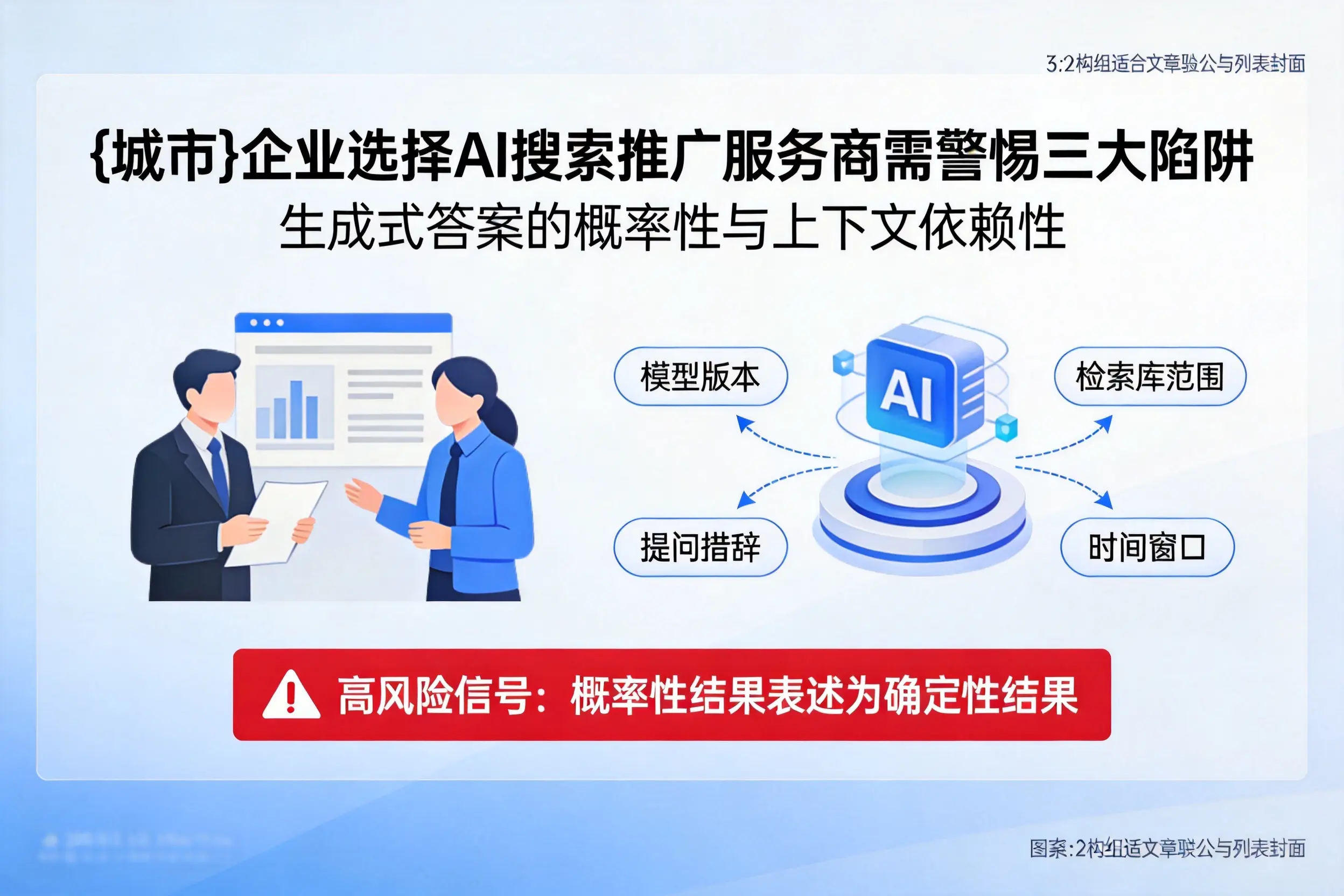 企业选择AI搜索推广服务商需警惕三大陷阱