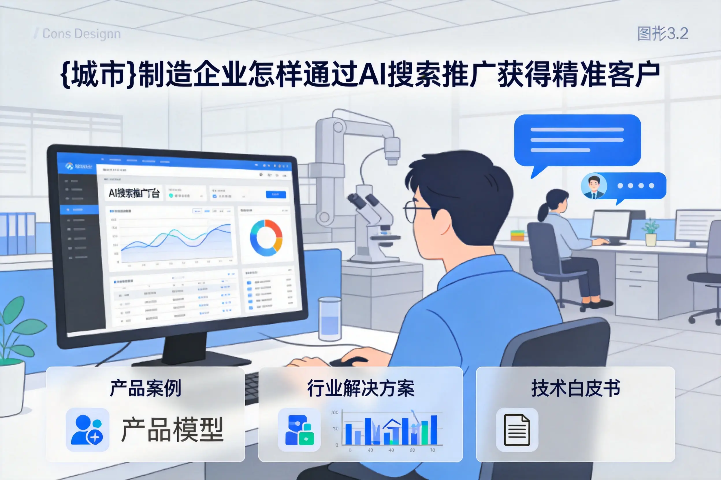 制造企业怎样通过AI搜索推广获得精准客户