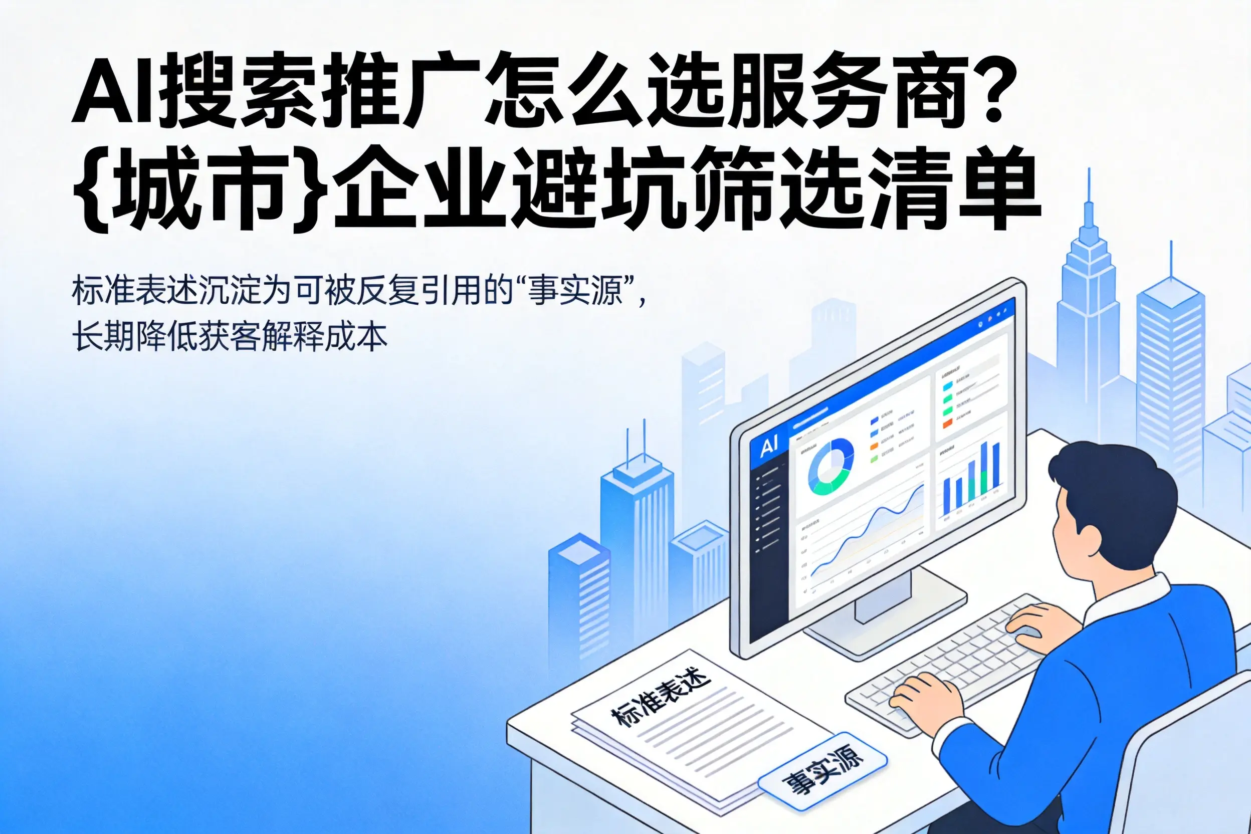 AI搜索推广怎么选服务商？企业避坑筛选清单