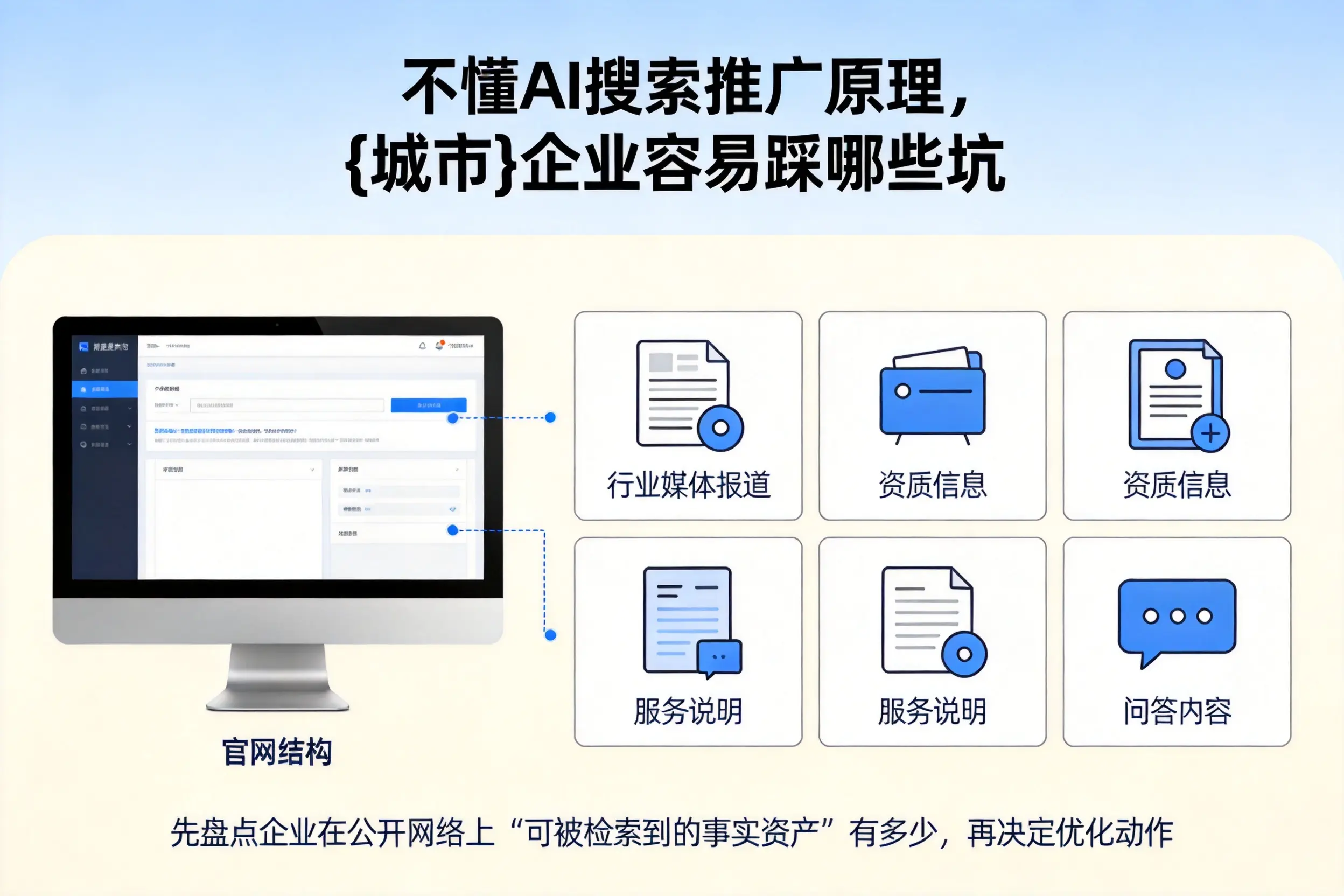 不懂AI搜索推广原理，企业容易踩哪些坑