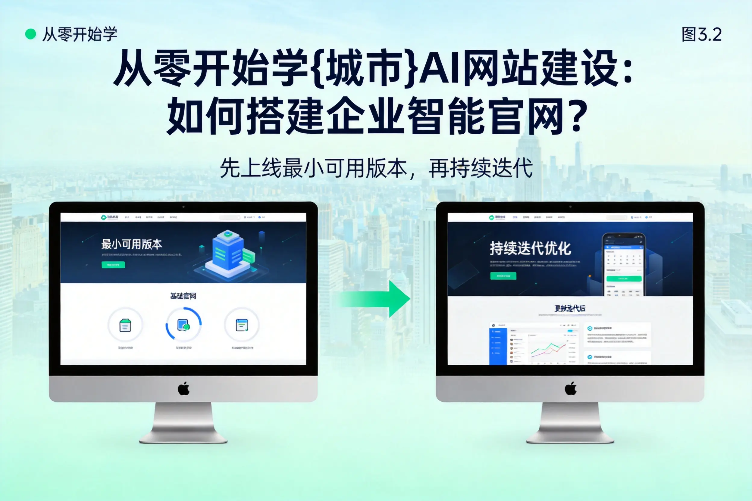 从零开始学AI网站建设：如何搭建企业智能官网？
