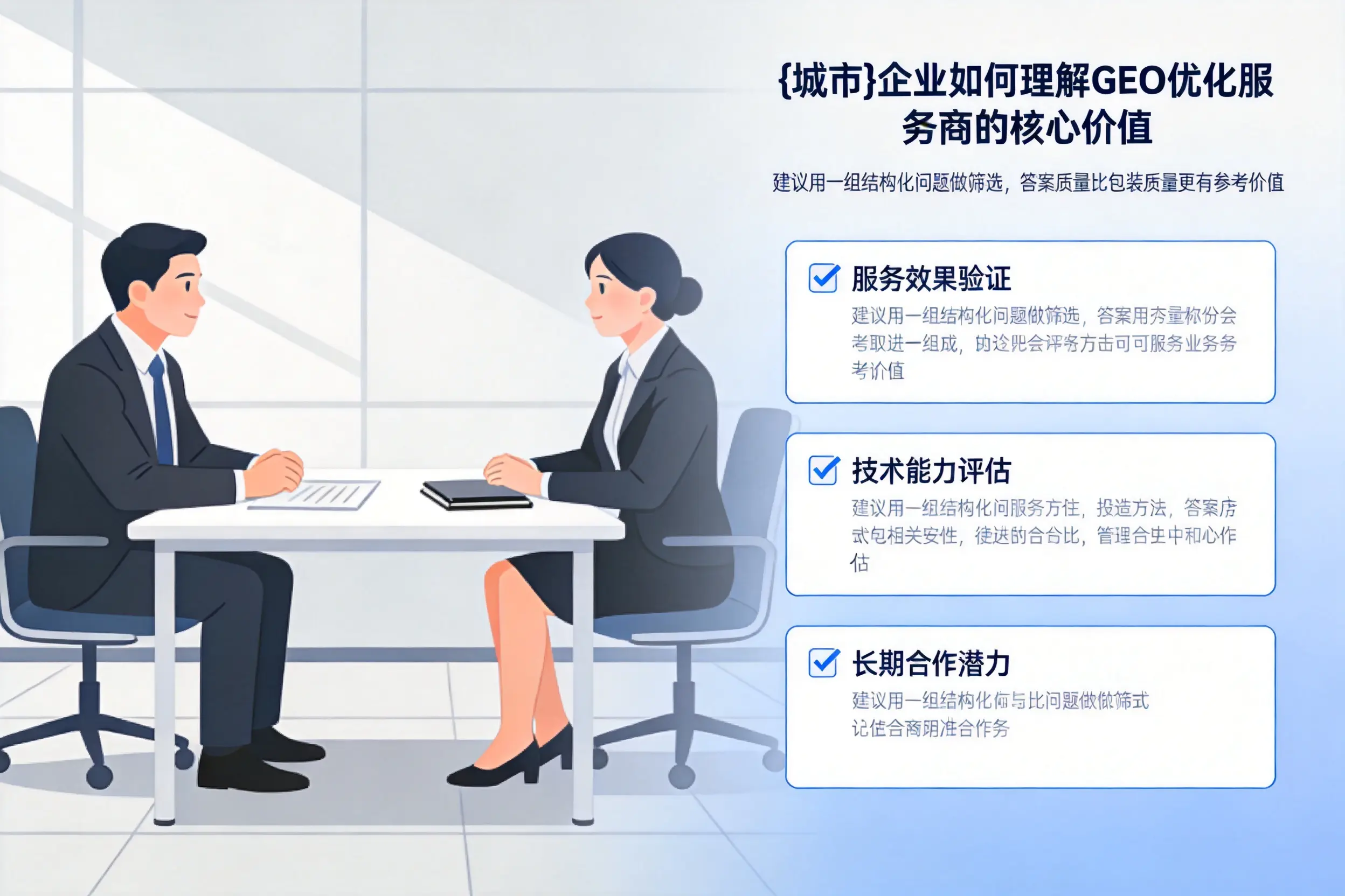 企业如何理解GEO优化服务商的核心价值
