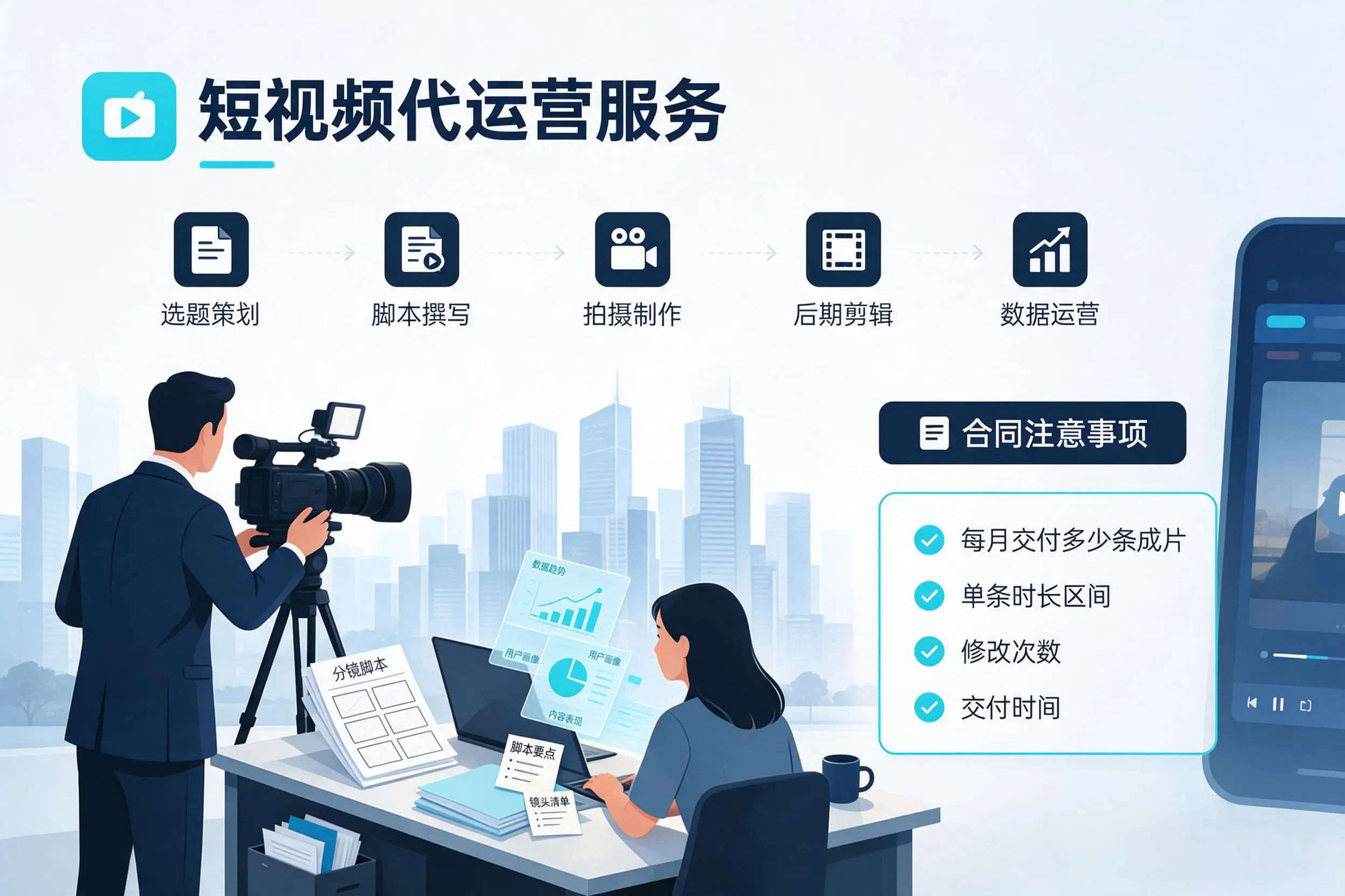 短视频代运营包含哪些服务？企业常见问题科普